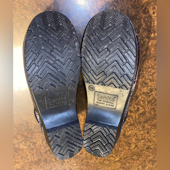 Sanita The Original Danish Clogs in Geometric Print - size 39 - Picture 7 of 13
